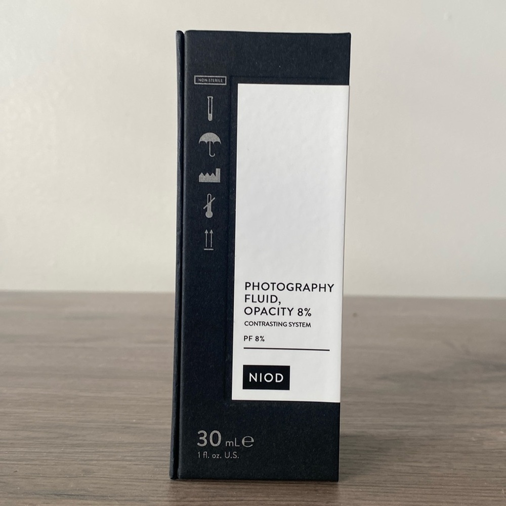 Brand New NIOD Photography Fluid, Opacity 8%